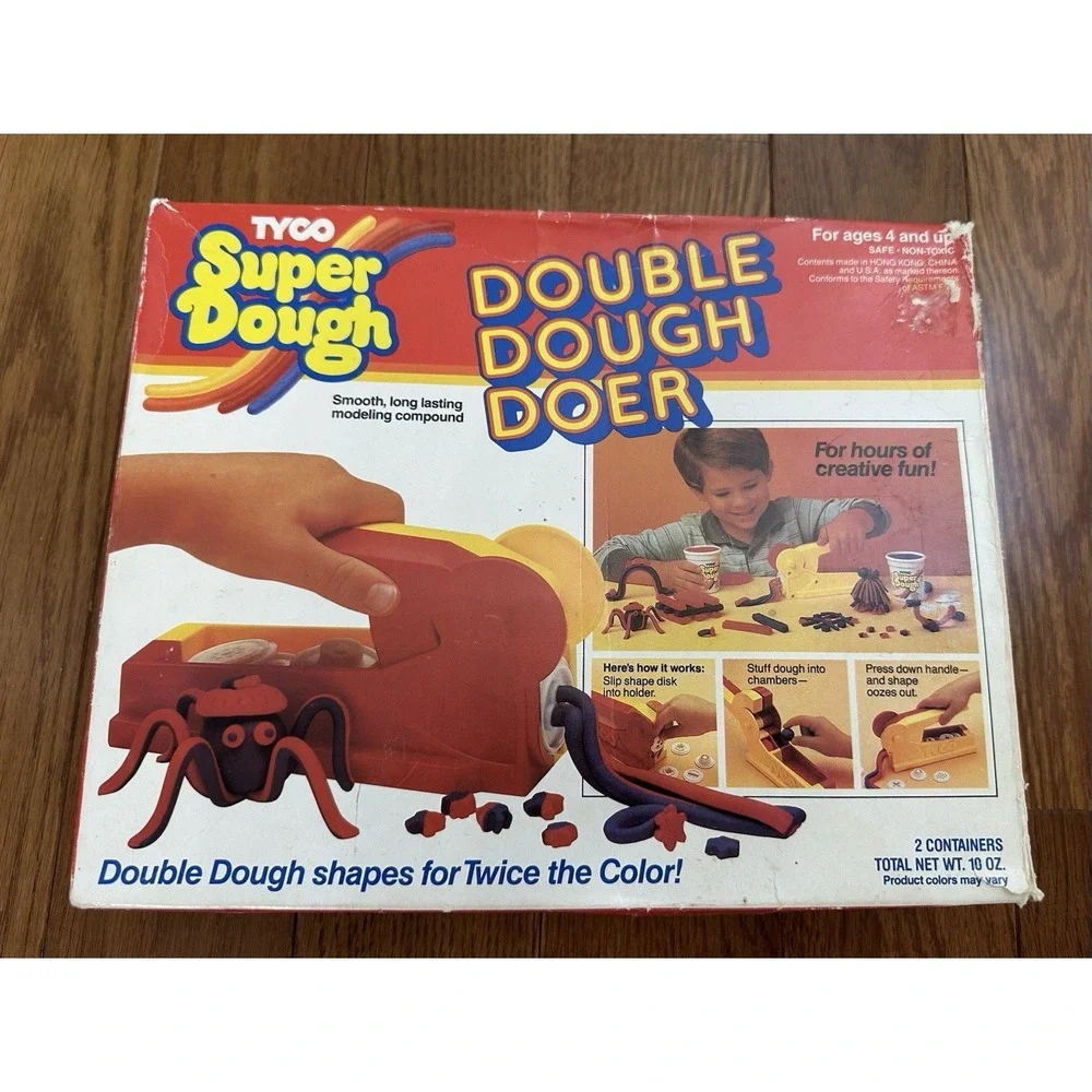 TYCO Super‎ Dough Double Dough Doer 1988 Vintage